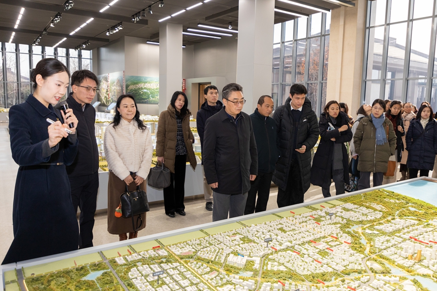 China–ASEAN Centre delegation visiting Xiong’an