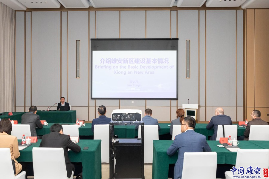 State Audit Office of Georgia delegation visiting Xiong’an